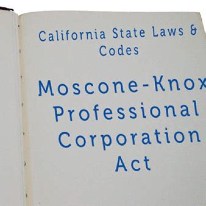 moscone-knox professional corporation act
