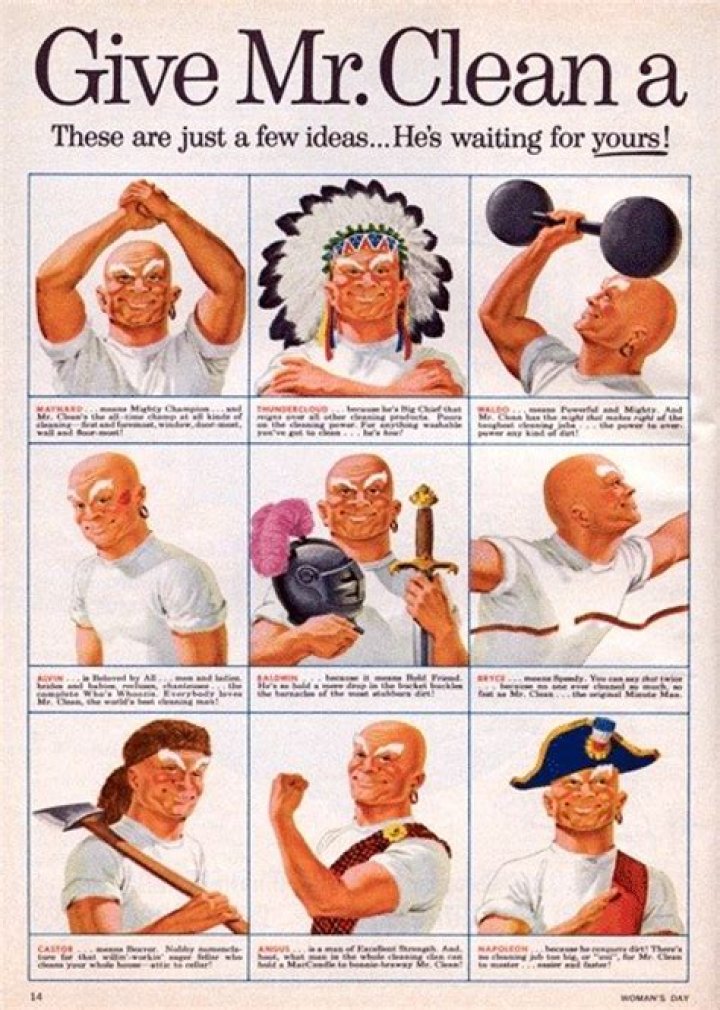 mr clean first name