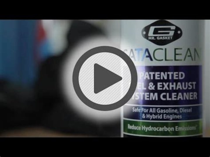 mr gasket cataclean instructions