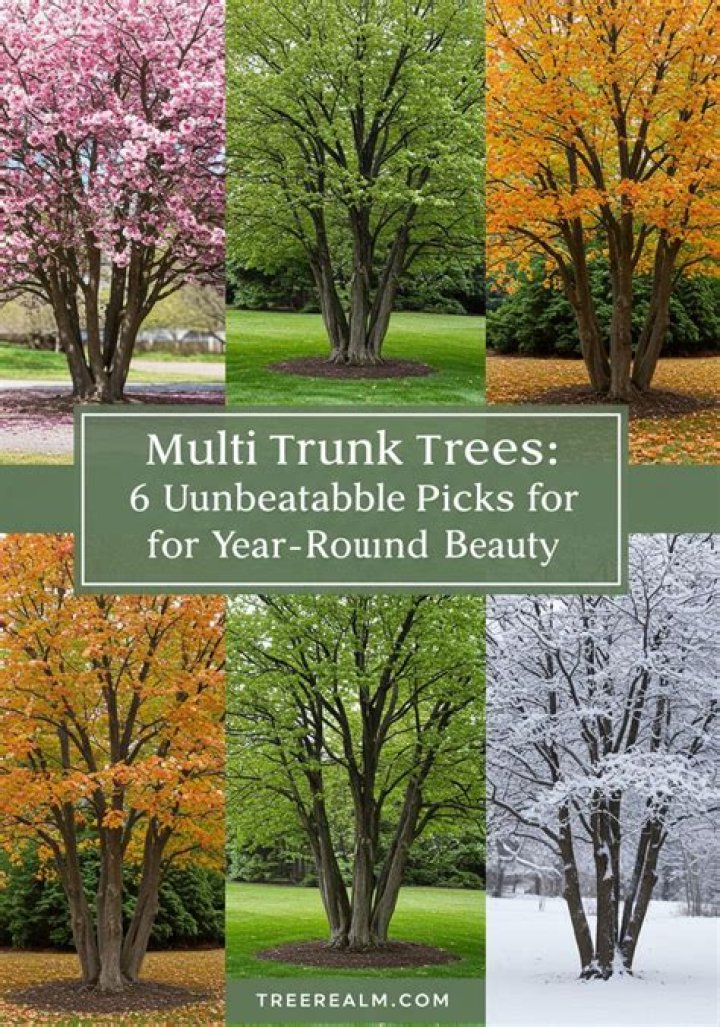 multi trunk trees
