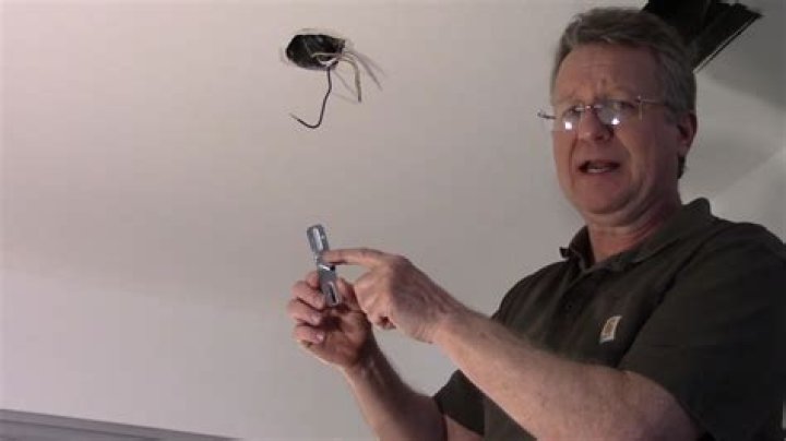 no ground wire in ceiling box but ground wire on new fixture