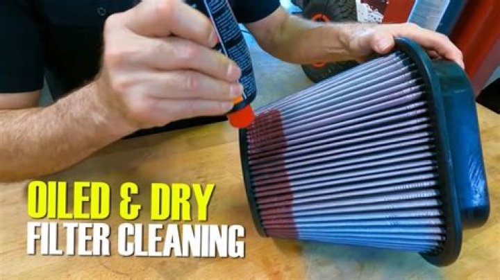 oil in air filter