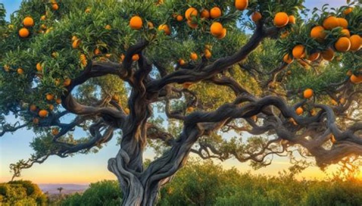 orange tree lifespan