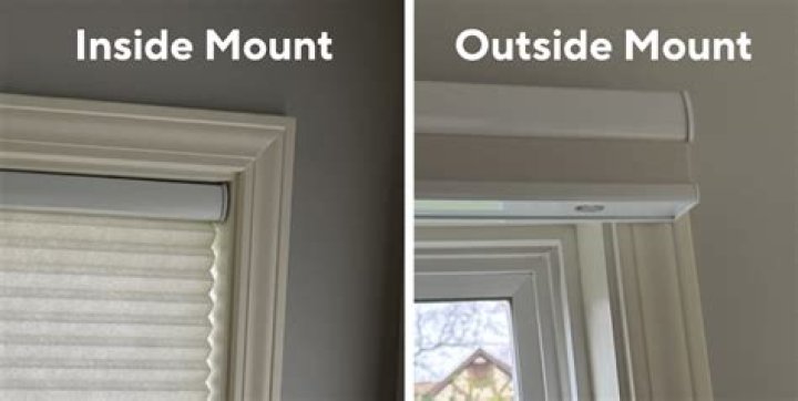 outside mount blinds with window trim