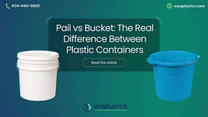 pail vs bucket