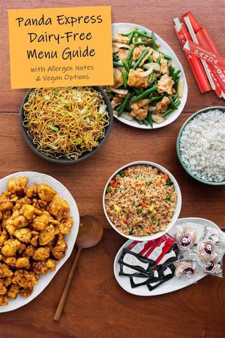 panda express dairy free