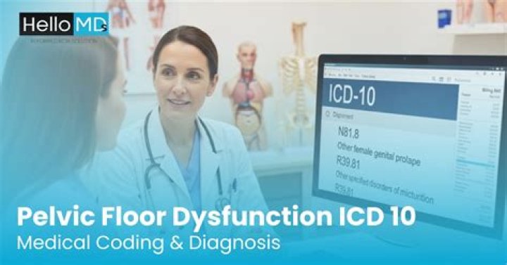 pelvic floor dysfunction icd 10