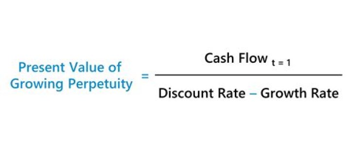 perpetual growth rate formula