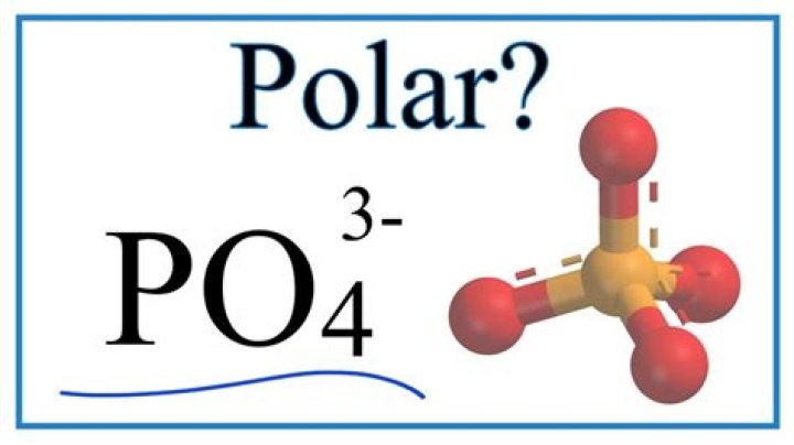 po4 3 polar or nonpolar