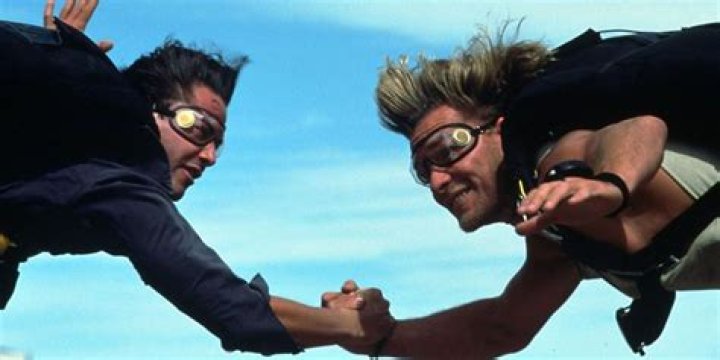 point break skydiving scene