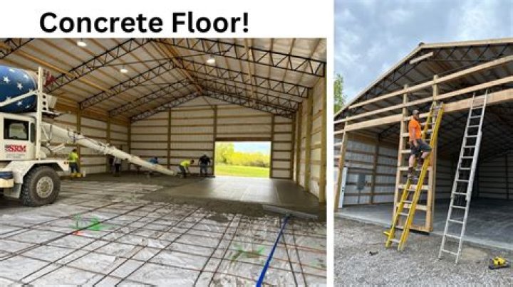 pole barn concrete floor thickness