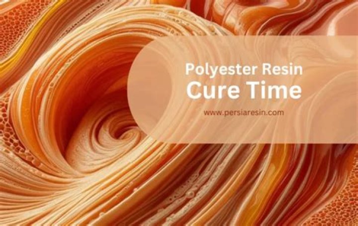 polyester resin cure time