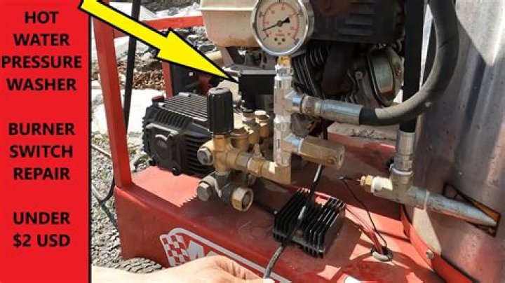 pressure washer pump gets hot