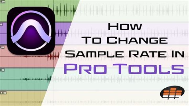 pro tools change sample rate