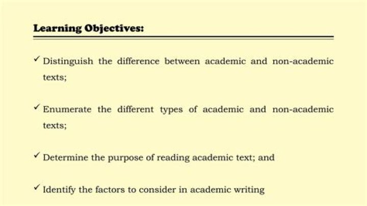 purpose of reading academic text