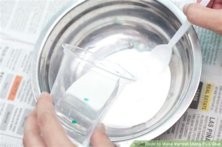 pva glue and water