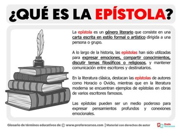 que son las epistolas