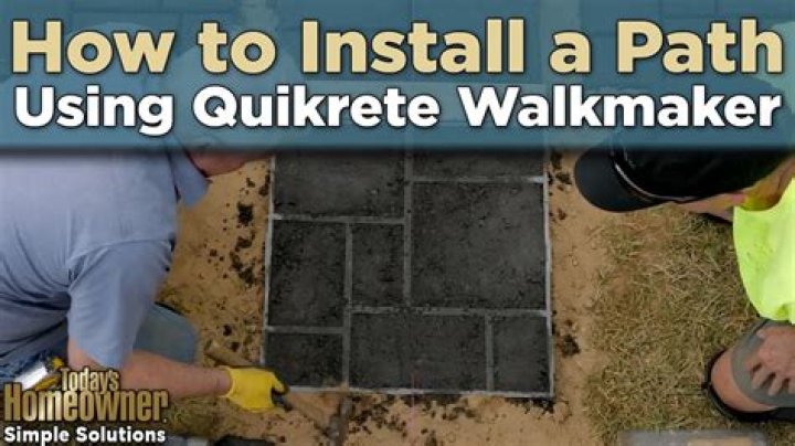 quikrete driveway