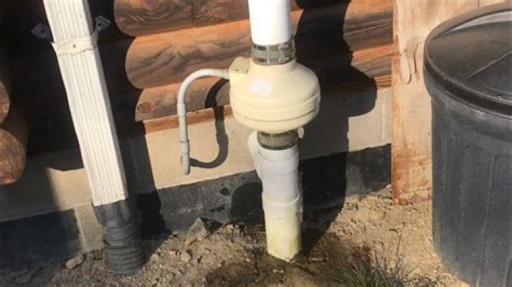 radon pipe gurgling
