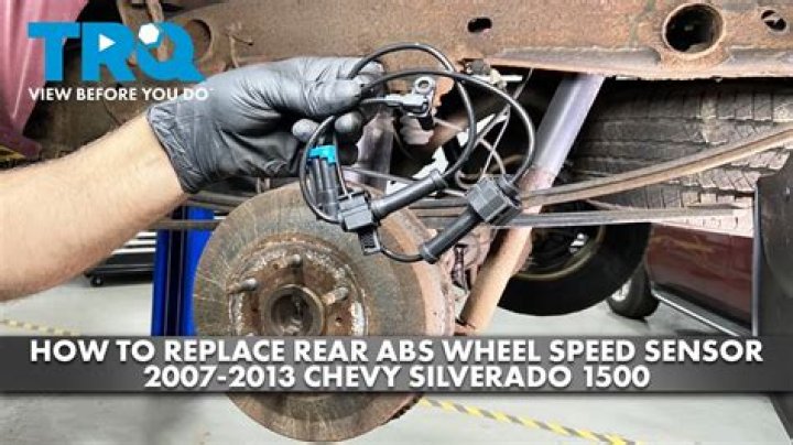 rear wheel speed sensor location
