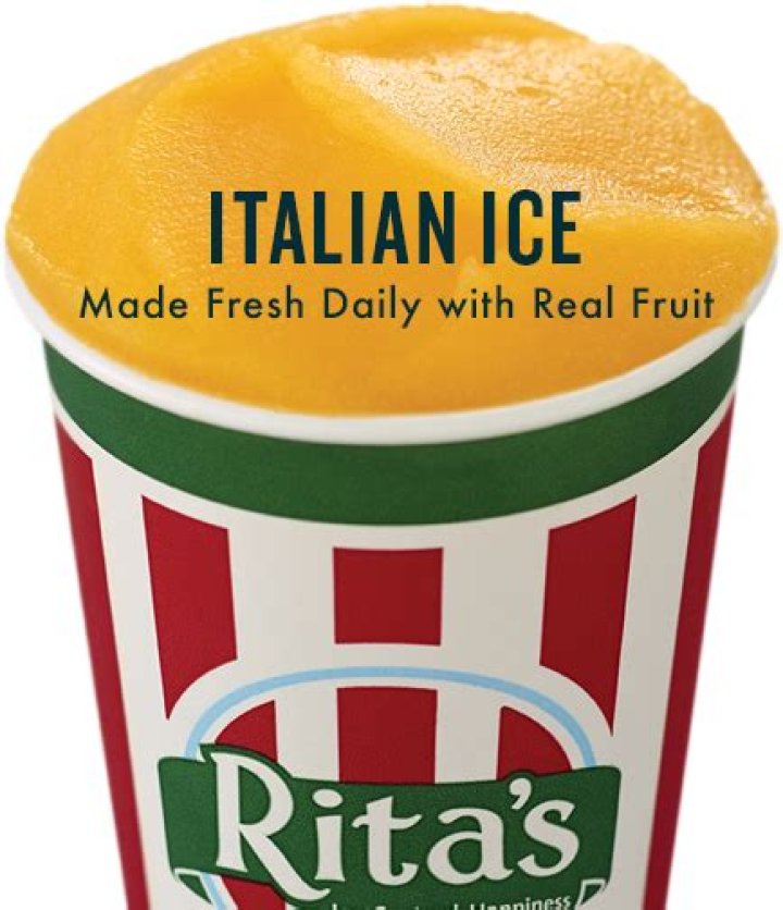 ritas italian ice nutrition