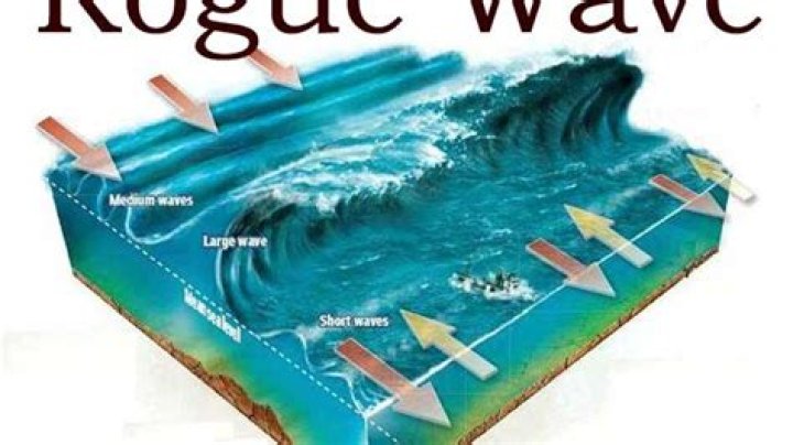 rogue wave vs tsunami