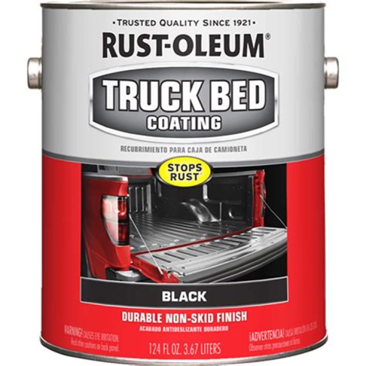 rust oleum truck bed coating on wood