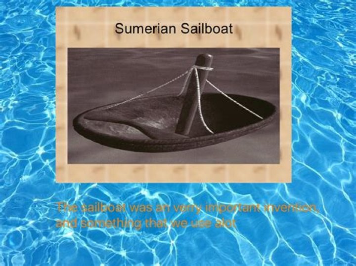 sailboats in sumerian civilization