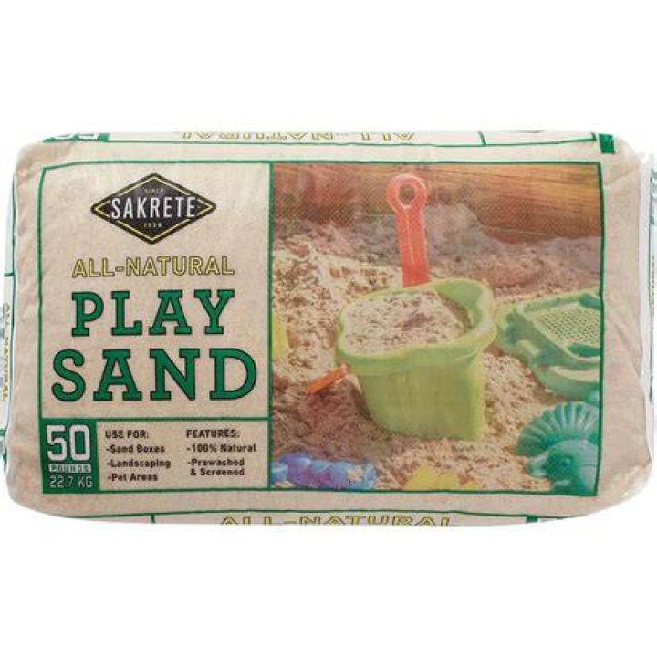 sakrete play sand safe