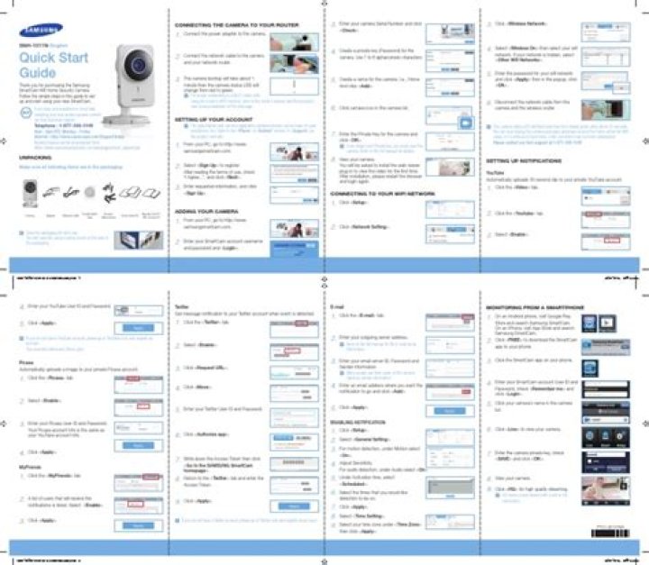 samsung security camera setup