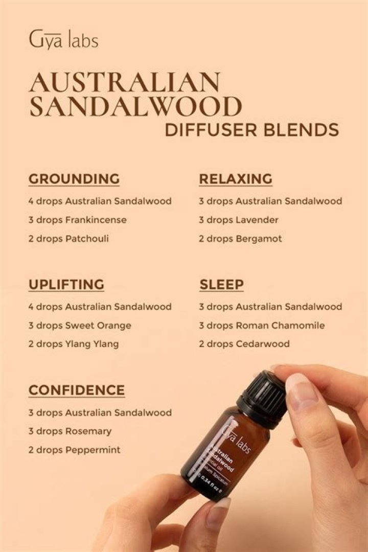 sandalwood essential oil blends