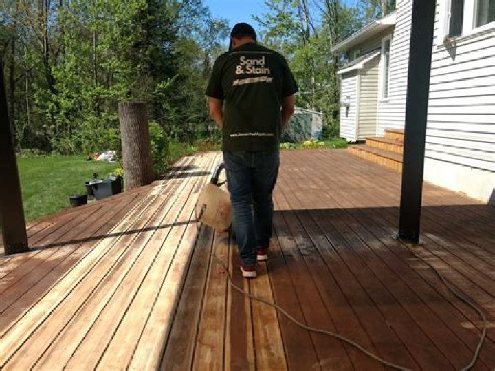 sanding cedar