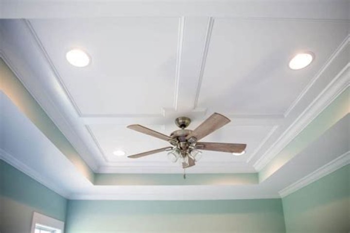 satin paint on ceiling
