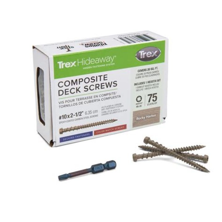 screws for trex decking