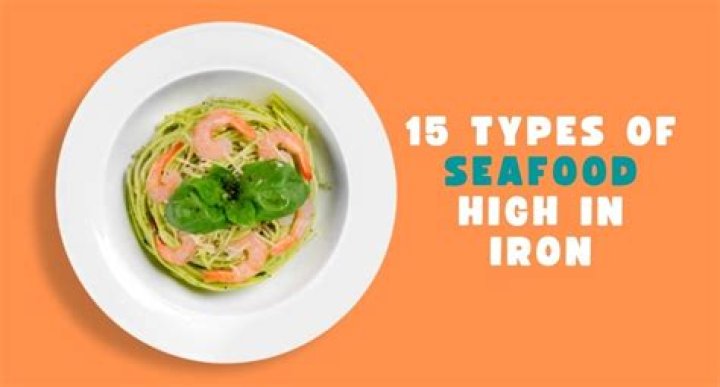 seafood high in iron