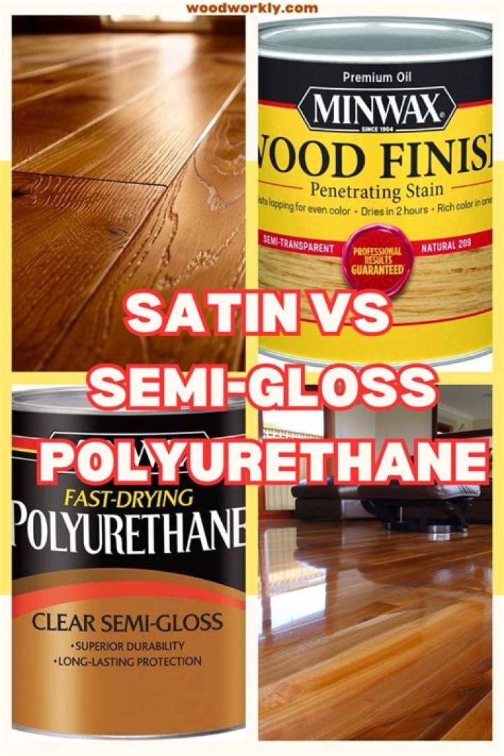 semi gloss vs gloss polyurethane