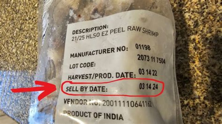 shrimp sell by date