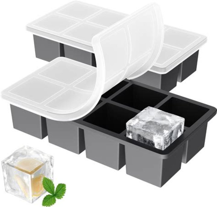 silicone ice cube trays smell
