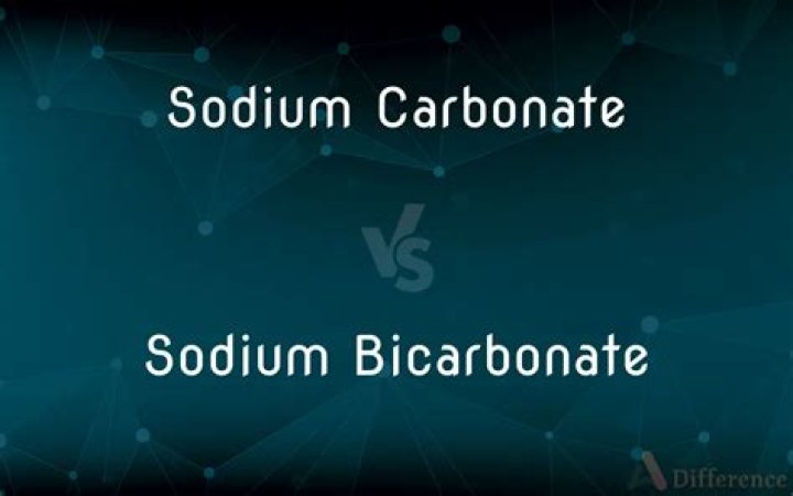 sodium percarbonate vs sodium bicarbonate