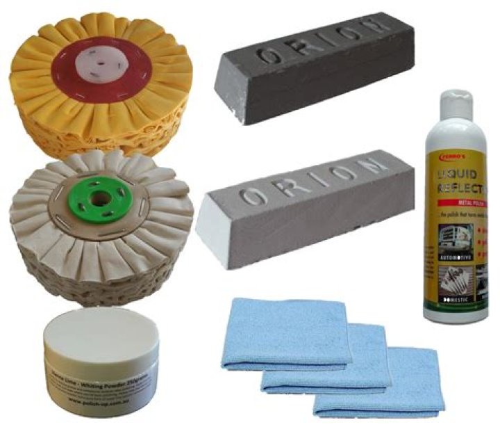 stainless steel polishing compound
