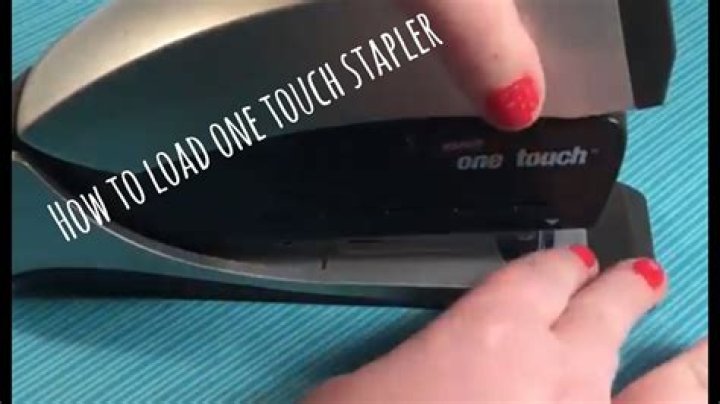 staples one touch stapler how to reload