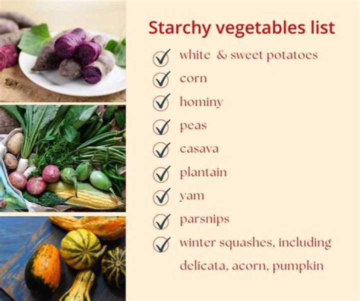 starchy root vegetables