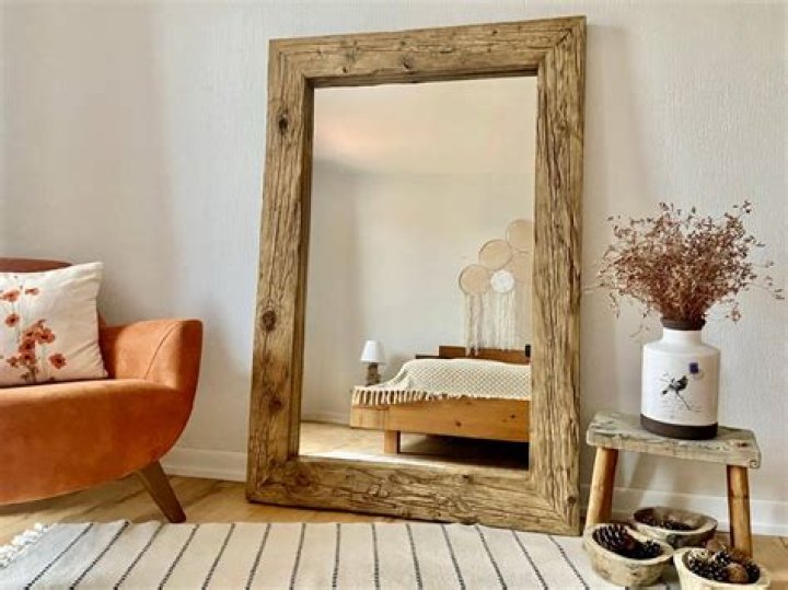 stop a floor mirror from sliding