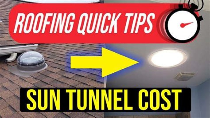 sun tunnel cost