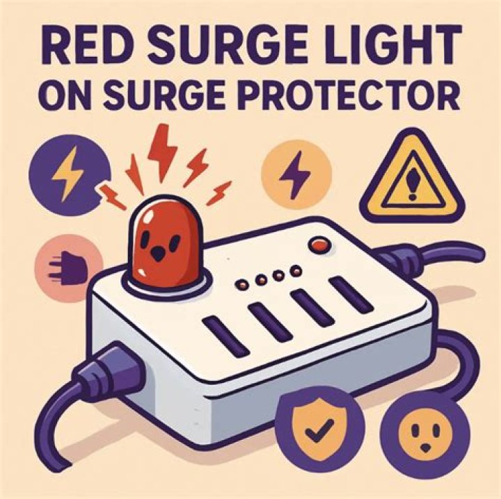 surge light red