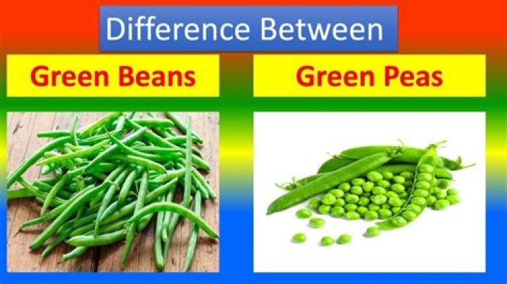 sweet peas vs green peas