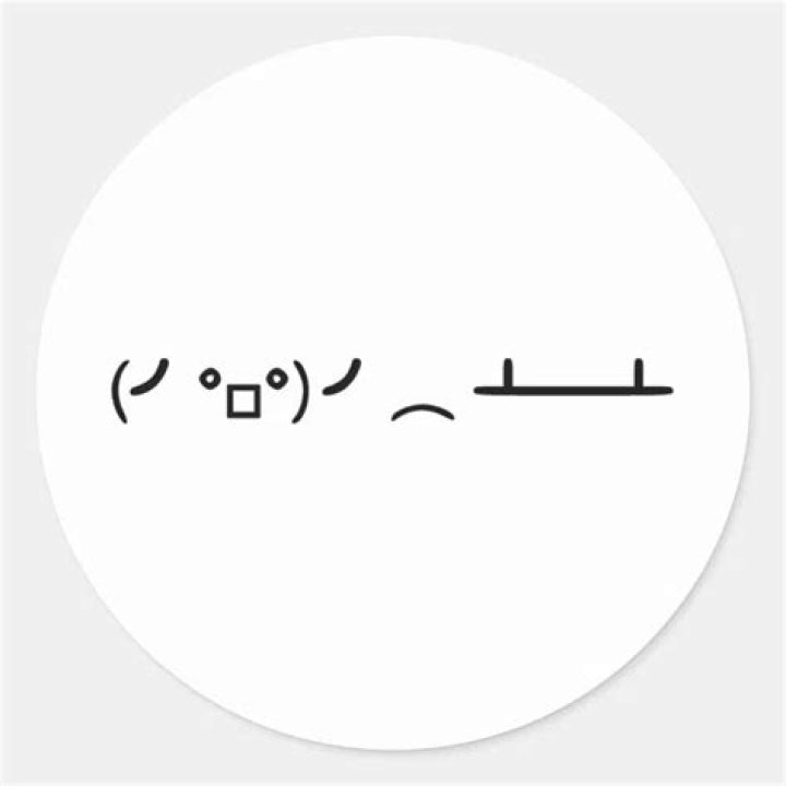 table flip ascii