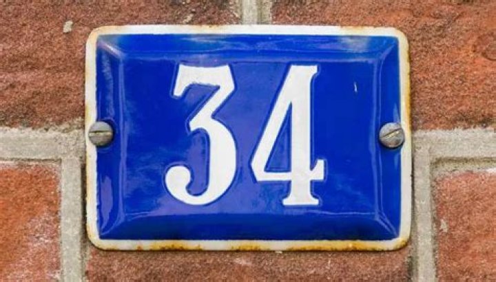 the number 34