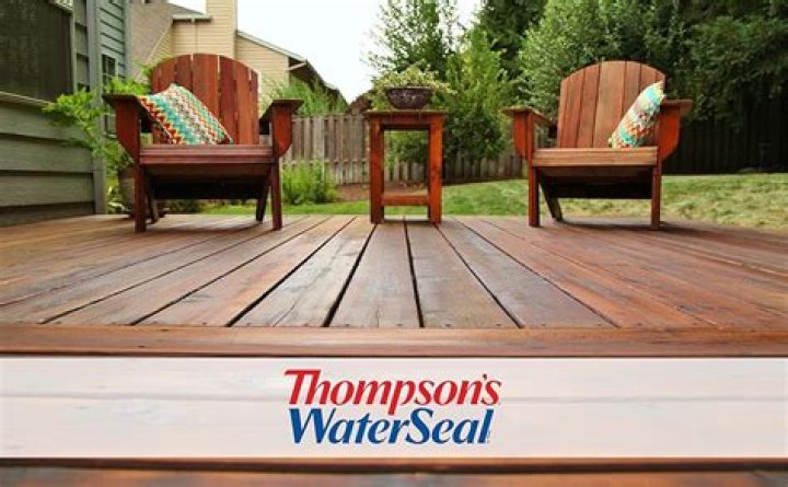 thompson’s water seal before or after stain
