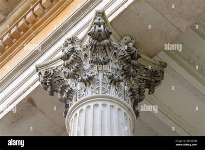 top of column